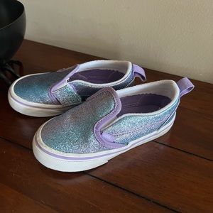 Vans slip on sneakers toddler 9
